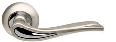 Ручки дверные Armadillo OCTAN LD64 - 1 SN / CP - 3 матовый никель / хром
