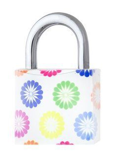 Замок навесной TOKOZ FLOWER 40 3KEY TK1 M R shackle 22мм 6,2мм