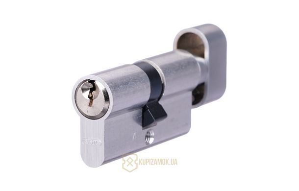 Дверной цилиндр ABUS КB5 Z30/K30 3К английский ключ / тумблер хром