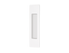Ручки для розсувних дверей MVM SDH-2 WHITE білий