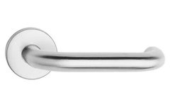 Ручки дверні з нержавеющей сталі Metal-Bud JOWISZ (кругла розетка)