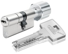 Дверний циліндр ABUS Bravus 1000MX модульний, ключ-тумблер, 60 (30х30Т), 3 ключі, нікель