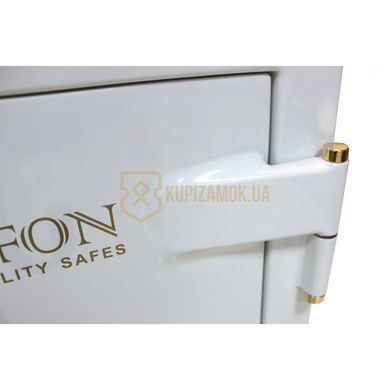 Сейф вогнезламостійкий Griffon CLE II.90.E WHITE GOLD