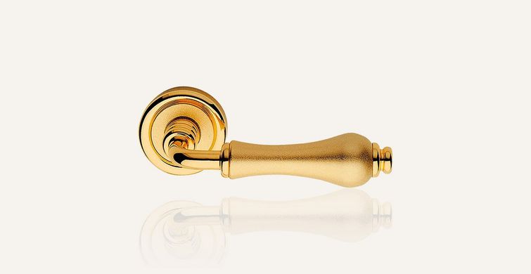 Дверные ручки Linea Cali Aldar цвет Матовое золото