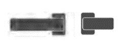 Ручки для дверей з ПВХ та алюмінієвого профілю M&T Minimal 003222 Cr глухі / натискні ліві матовий хром полірований