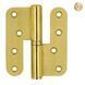 Петля левая Hafele D16 100мм латунь полированная
