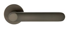 Ручки дверні на круглій розетці Linde DIGITAL SLIM A - 2019 MA матовий антрацит