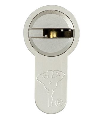 Дверний циліндр Mul-t-lock 7x7 54mm (27x27) Нікель-сатин (ключ-ключ) CAM180