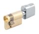 Дверний циліндр Mul-t-lock 7x7 HALF_T 54.5mm (9.5x45T) Нікель-сатин (односторонній-тумблер) TO_NC CAM30