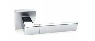 Ручки дверные Forme Asti 2 255 Q C03 хром полированный / хром матовый
