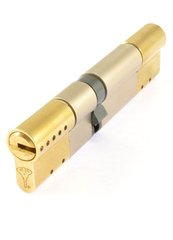 Дверной цилиндр Mul-t-lock Interactive+ MOD 111mm (31x80) Латунь (ключ-ключ)