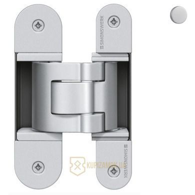 Скрытая дверная петля Tectus TE 311 3D FVZ 44 Simonswerk Хром Матовый