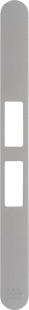 Накладка на лицьову планку AGB Touch B011203134 матовий хром