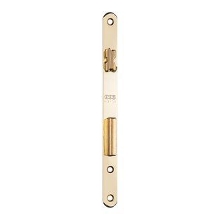Ответная планка AGB "Sicurezza" с отбойником 22mm Brass