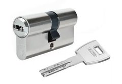 Дверний циліндр ABUS X12R, ключ-ключ, 60 (30х30), 5 ключів, нікель