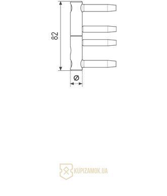 Петля AGB 3D Bichromated 14mm