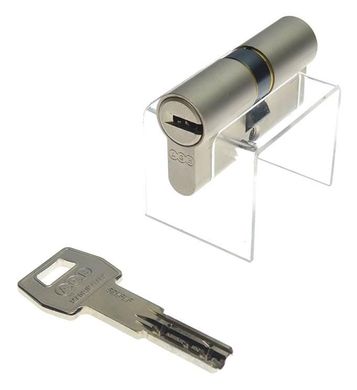 Дверной цилиндр AGB Scudo 5000 PS 40мм (20x20) Матовый хром (ключ-ключ)