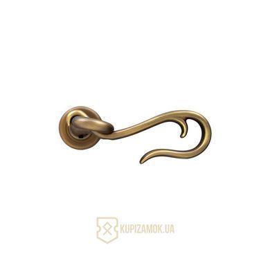Ручки дверные с WC накладками MARIANI LUCREZIA WC SBR бронза матовая