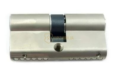Дверний циліндр ABUS X12R, ключ-ключ, 60 (30х30), 5 ключів, нікель