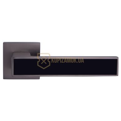 Ручки дверні GAVROCHE MAGNIUM A3 MBN/Black Графіт/Чорний