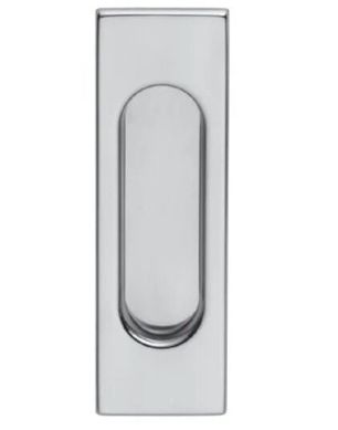 Ручки для раздвижных дверей DND Pettangolare хром матовый (шт)