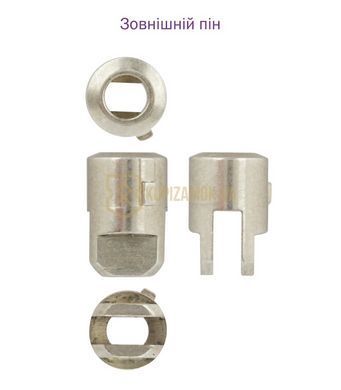 Дверний циліндр Mul-t-lock ClassicPro 100mm (35x65) Латунь (ключ-ключ)