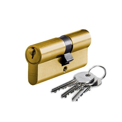 Дверной цилиндр ABUS Е50 MM 30/30 3К английский ключ / ключ латунь