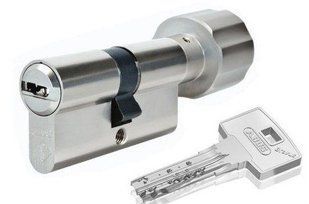 Дверной цилиндр ABUS BRAVUS 4000 Compact, ключ-тумблер, 60 (30х30), 3 ключа, никель