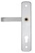 Ручки дверні на планці ROSTEX ASTRA R fix-mov DIN PLATE 85мм, 22мм 38-55мм 3класс NEREZ MAT