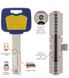 Дверной цилиндр Mul-t-lock MT5+ 100mm (40x60) Никель-сатин (ключ-ключ)