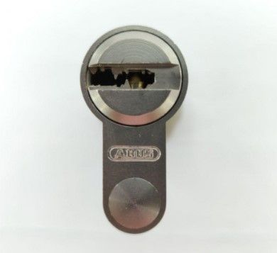 Дверной цилиндр ABUS BRAVUS 4000 Compact, ключ-ключ, 60 (30х30), 3 ключа, никель