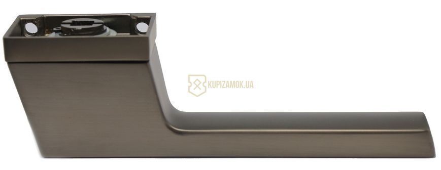 Ручки дверні Rich-Art ПЛАТО 350 R68 MSB Графіт