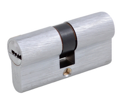 Дверний циліндр Securemme К2 30/30 мм 5кл +1 монтажний ключ матовий хром ключ / ключ