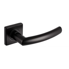 Ручки дверні на квадратній розетці MVM Arco S - 1101 Black чорний