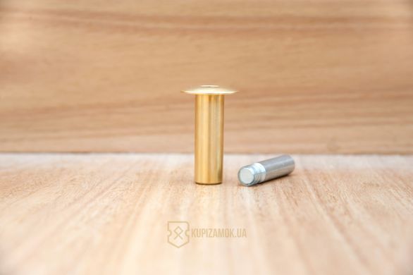 Скрытый магнитный стопор Fantom Premium хром латунь