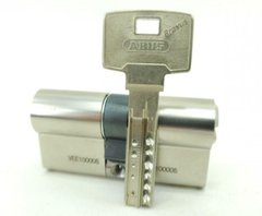 Дверний циліндр ABUS BRAVUS 2000 Compact, ключ-ключ, 60 (30х30), 3 ключі, нікель