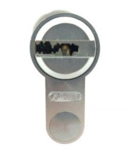 Дверной цилиндр ABUS BRAVUS 2000 Compact, ключ-ключ, 60 (30х30), 3 ключа, никель
