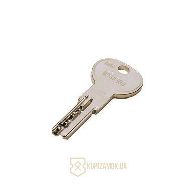 Дверной цилиндр ISEO R6 60мм (30х30Т) хром матовый (ключ-тумблер)