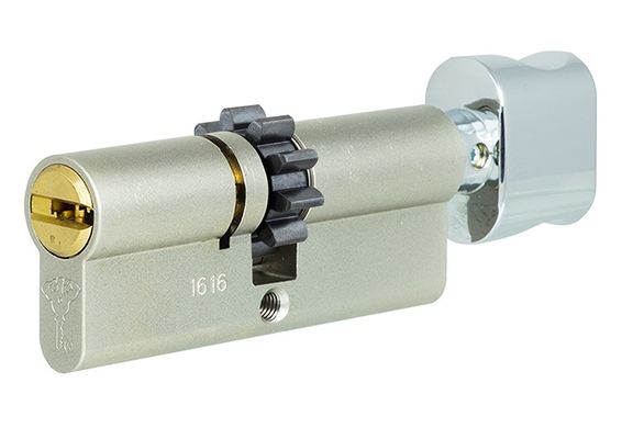 Дверний циліндр Mul-t-lock 7x7 VIP Control 81mm (50x31T) Нікель-сатин (ключ-тумблер) TO_NC GCW