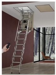 Автоматическая выдвижная чердачная лестница AutoAttic Vip® Soffitta 200-325см