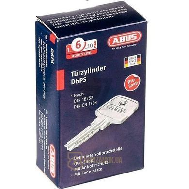 Дверной цилиндр ABUS D6PS MM 30/30 5K ключ / ключ латунь