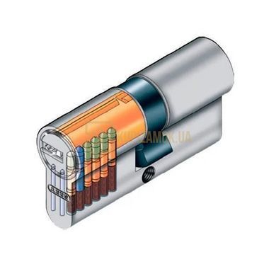 Дверний циліндр ABUS D6PS MM 30/30 5K ключ / ключ латунь