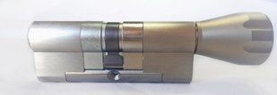 Дверной цилиндр EVVA EPS KZ 62 мм (31/31T) NI никель