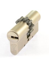 Дверний циліндр Mul-t-lock MT5+ 66mm (33x33) Нікель-сатин (ключ-ключ) GCW VIP Control