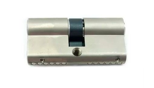 Дверний циліндр ABUS BRAVUS 1000 Compact, ключ-ключ, 60 (30х30), 3 ключі, нікель