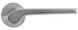 Ручки дверные на круглой розетке Linde BRU A - 2020 MC  матовый хром