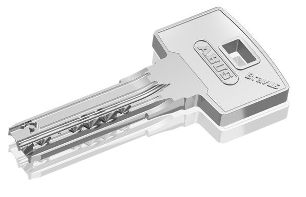 Дверний циліндр ABUS Bravus 3000MX модульний, ключ-ключ, 60 (30х30), 3 ключі, нікель