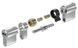 Дверний циліндр ABUS Bravus 3000MX модульний, ключ-ключ, 60 (30х30), 3 ключі, нікель