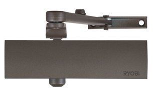 Доводчик накладной RYOBI 1200 D-1200 METALLIC_BRONZE STD_ARM EN_2/3/4 80кг 1100мм