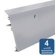 Накладка Planet Sockel для порогов FT и RH 750мм-650мм (12-19075)